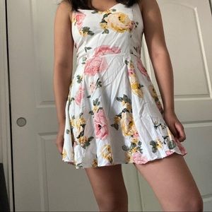 summer floral dress from garage